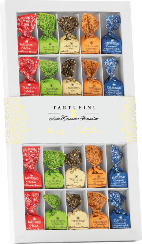 Golosità Tartufini – Pralinés – Regenbogenkollektion – 175 g