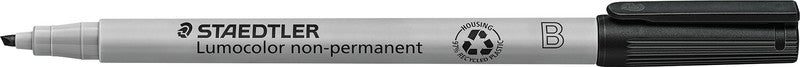 Staedtler Non-Permanent Marker Lumocolor – breite Keilspitze 1-2,5 mm – sortiert – 8er-Set – nachfüllbar