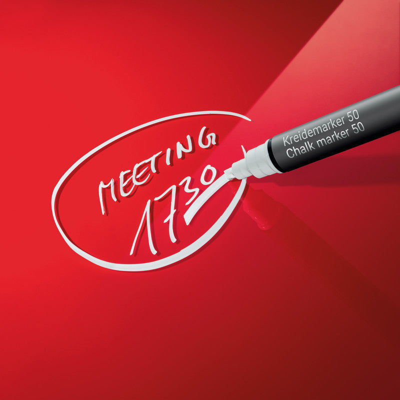 Sigel Whiteboard – 91 × 46 cm, Glas, magnetisch, Wandmontage, inkl. SuperDym-Magnetwürfel, Montagesatz