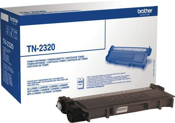 Brother Toner – schwarz, 2600 Seiten