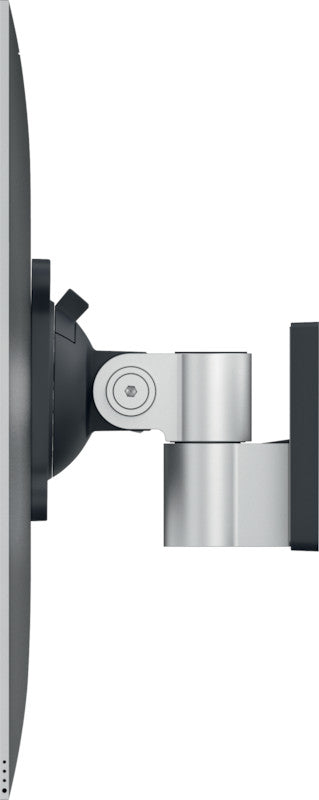 Durable Wandhalterung, bis 27", 8 kg, stufenlos höhenverstellbar, neigbar, drehbar, silber