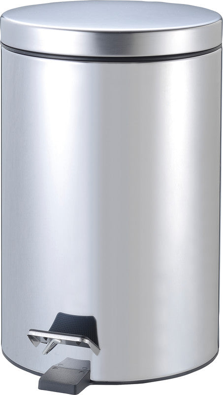 Zwingo Papierkorb – 12 L – Edelstahl – Ø 250 × H 400 mm