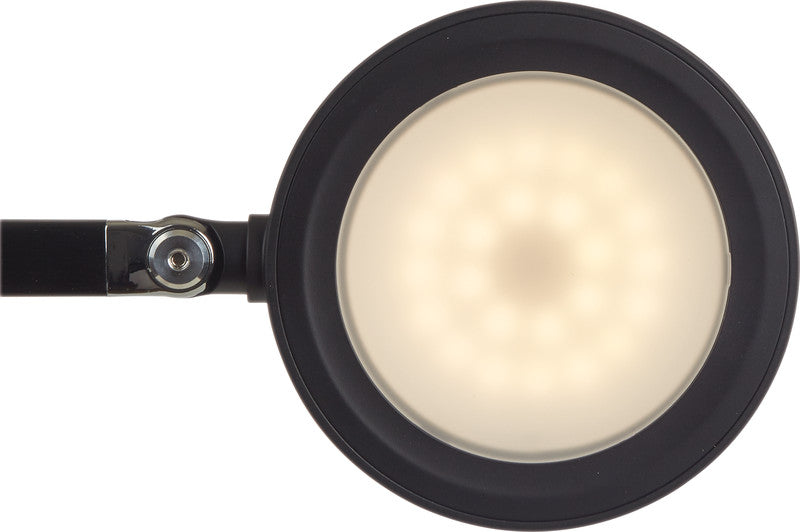 MAUL LED-Tischleuchte Grace – Touchfeld, dreh- und neigbar, dimmbar – 3000–6500 K – 300 lm 6 W – Schwarz