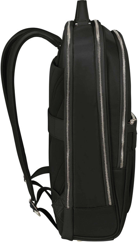 Samsonite Zalia 2.0 – Notebook-Rucksack – für 15,6" Notebook, 17,94 l, Nylon, Schwarz, RFID-Schutz