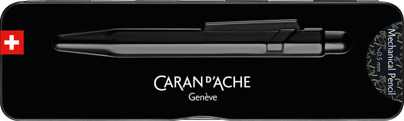 Caran d-Ache Caran d'Ache 849 Horse Special Edition Druckbleistift – 0,5 mm – Aluminium – Schwarz