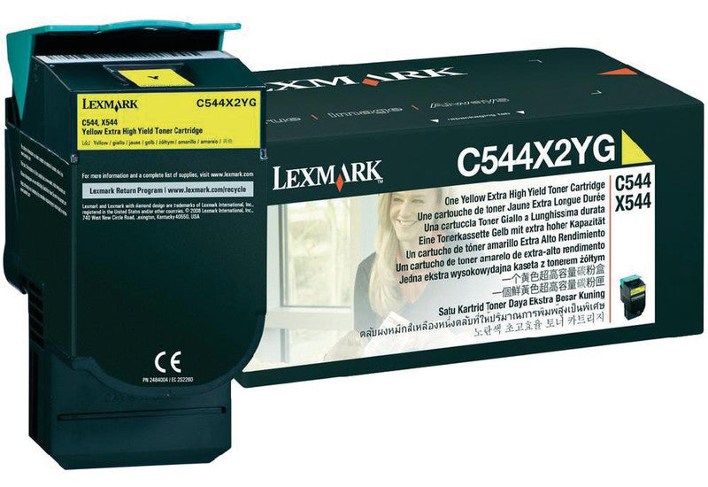 Lexmark Toner – Gelb, 4000 Seiten