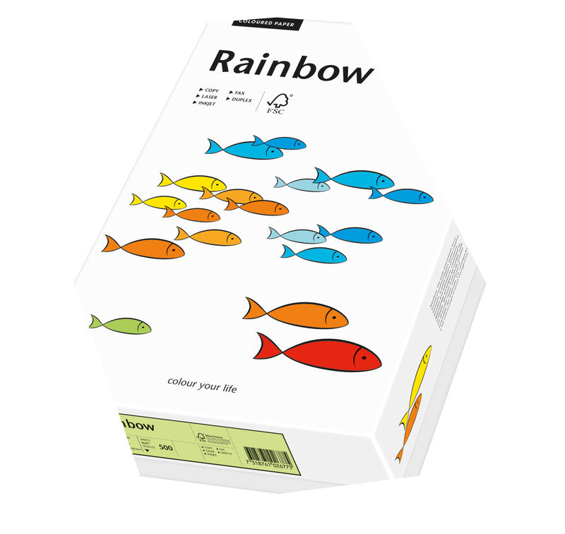 Scaldia Kopierpapier – A4, 160 g/m², leuchtendgrün – für Inkjet/Laser/Kopierer – FSC – 250 Blatt