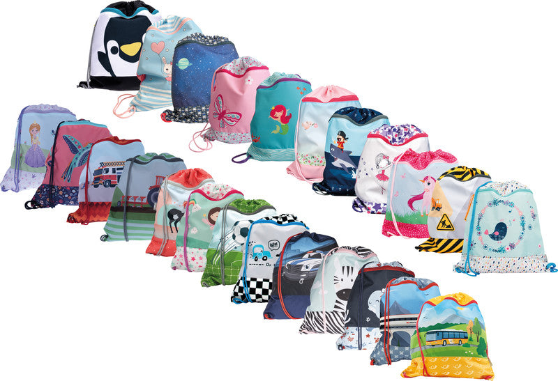 Funki Sportbeutel – 12 l, Wal-Motiv, wasserabweisend, 36 × 42 cm