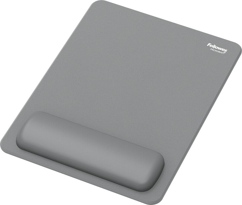 Fellowes Mausmatte mit Handgelenkauflage – Breyta XL – für Maus – HEX-Cushion – 280×210×17,5 mm