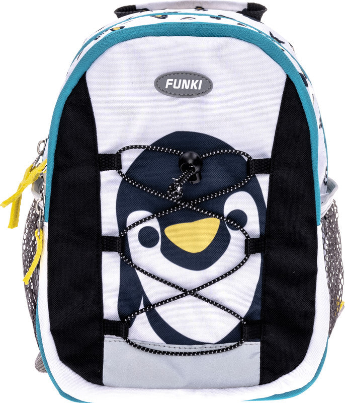 Funki Raumwunder – Kindergartenrucksack – 8–11 l, Kunststoff, Penguin minimono