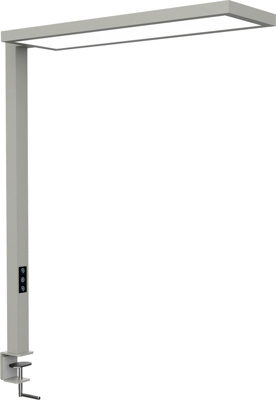 MAUL LED-Stehleuchte Senja – dimmbar – 2700–5700 K – 15'150 lm – Silber Aluminium