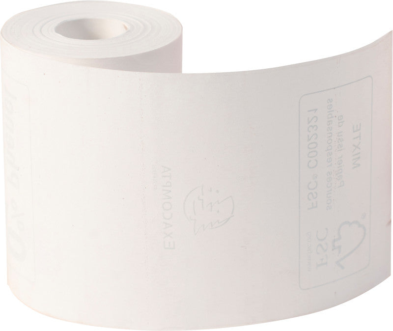 Exacompta Thermorolle 57 mm × 18 m, ohne Kern, Ø 40 mm, phenolfrei