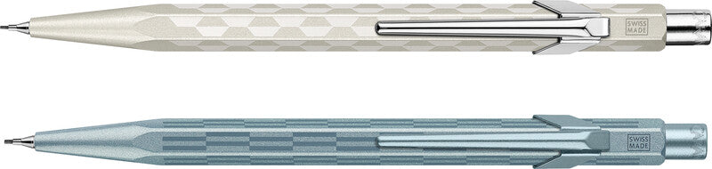 Caran d-Ache 849 Alpine Frost Special Edition Druckbleistift – 0,5 mm – Aluminium – Weiss