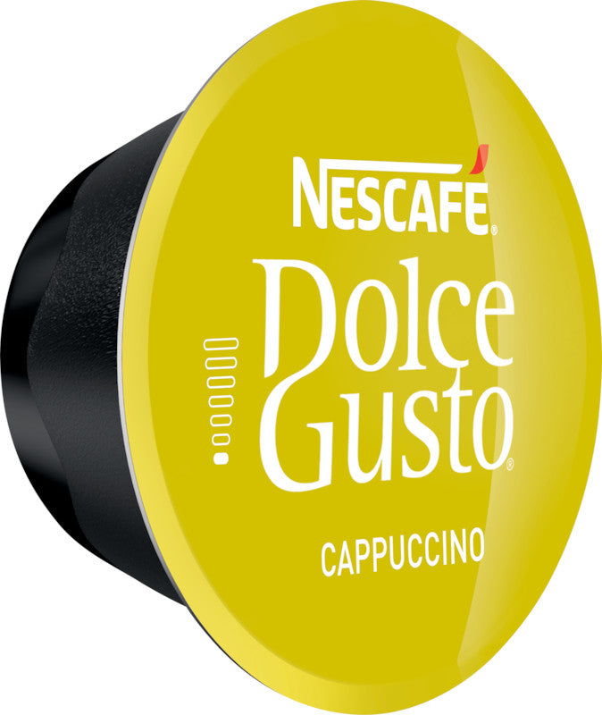 Nescafé Dolce Gusto Kaffeekapseln Cappuccino – für Dolce Gusto – 16 Kapseln