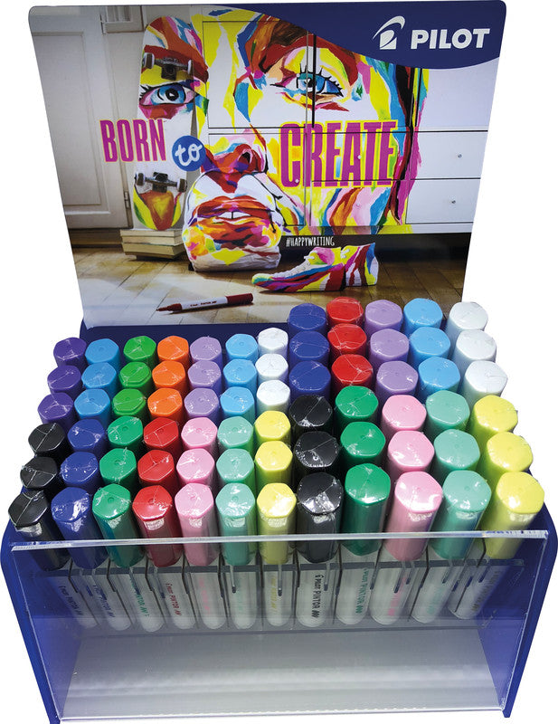 Pilot Pigment Marker Pintor – Rundspitze – Sortiert – Deckend