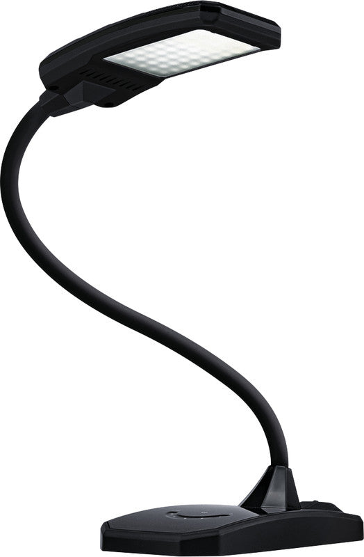 Hansa Tischleuchte – 4300 K Neutralweiss, Dimmbar, USB-Anschluss, 300 lm, Schwarz