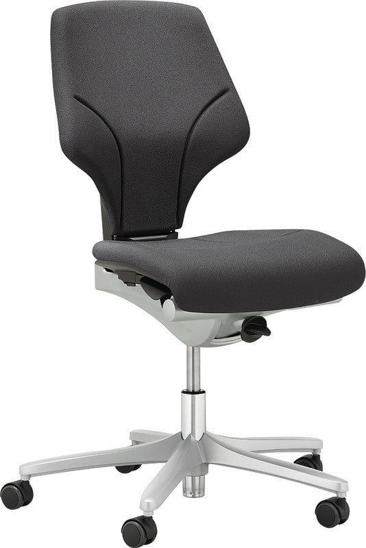 Giroflex Bürostuhl 64 – Sitzhöhe 40–52 cm, 110 kg, Anthrazit