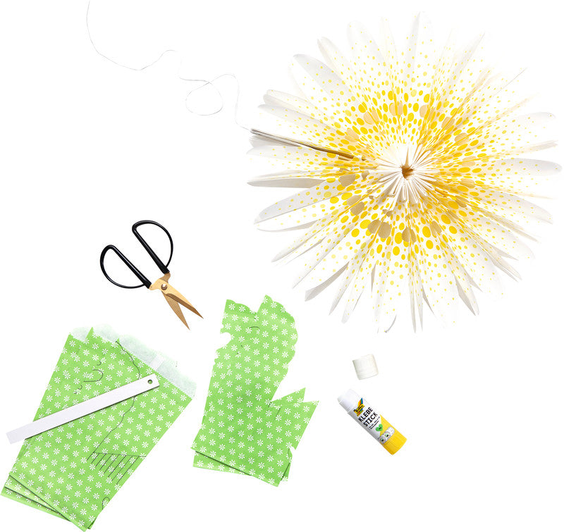 Folia Bastelset Daisy Love – 34 Papiertüten – 130 × 235 × 17 mm