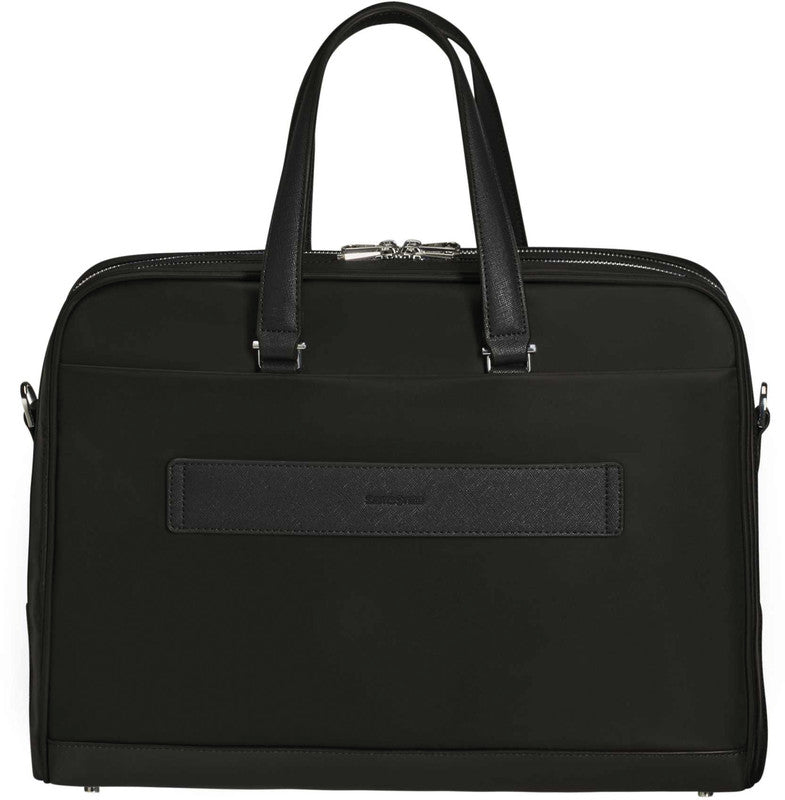 Samsonite Zalia 2.0 Notebook-Tasche – für Notebooks bis 15,6", 14,5 l, RFID-Fach, USB-Anschluss, Nylon, schwarz