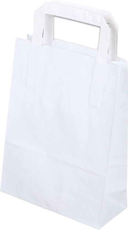 Elco Tragetasche, Weiss – 180 × 80 × 260 mm – 50 Stk.