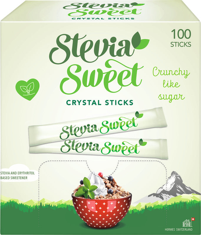 Stevia sweet Stevia-Sticks – 100 Sticks – je 2 g
