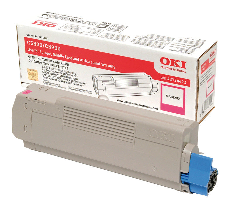 OKI Toner – magenta, 5000 Seiten