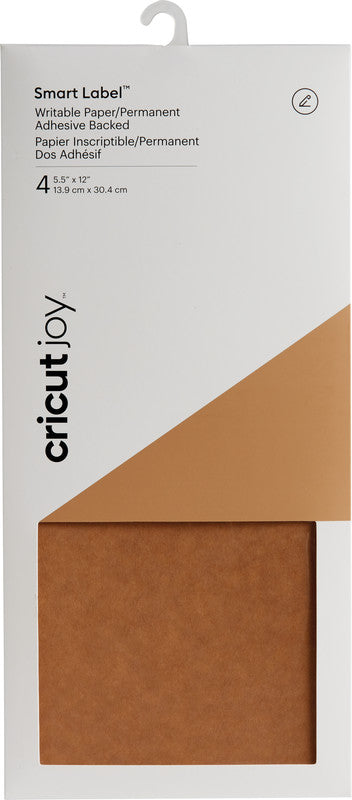 Cricut Bastelpapier – für Cricut Joy – 139 × 304 mm – Kraft – 4 Blatt