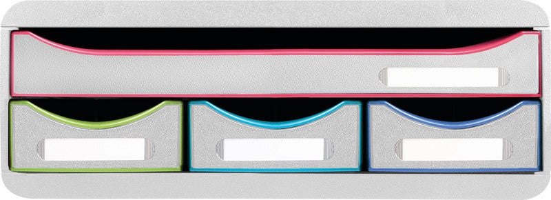 Exacompta Schubladenelement Toolbox Mini – für Formate bis A4+ – 270 × 355 × 135 mm