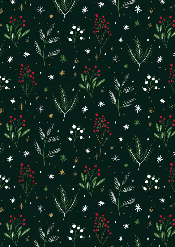Zoewie Geschenkpapier Urban Tradition – Weihnachten – 70 cm × 2 m, Papier, 80 g/m2, sortiert