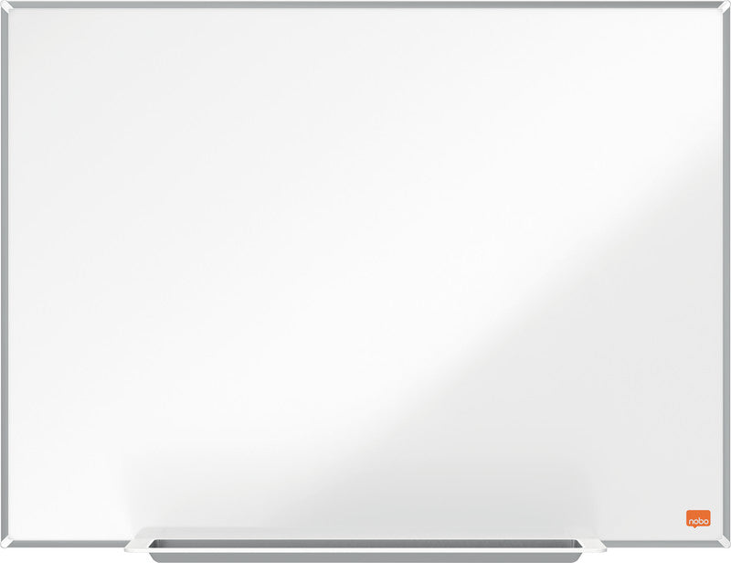 Nobo Whiteboard – 150 × 100 cm, Emaille, magnetisch, Aluminiumrahmen, Wandmontage