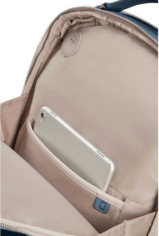 Samsonite Zalia 2.0 – Notebook-Rucksack – für 15,6" Notebook, 18 l, Nylon, Blau