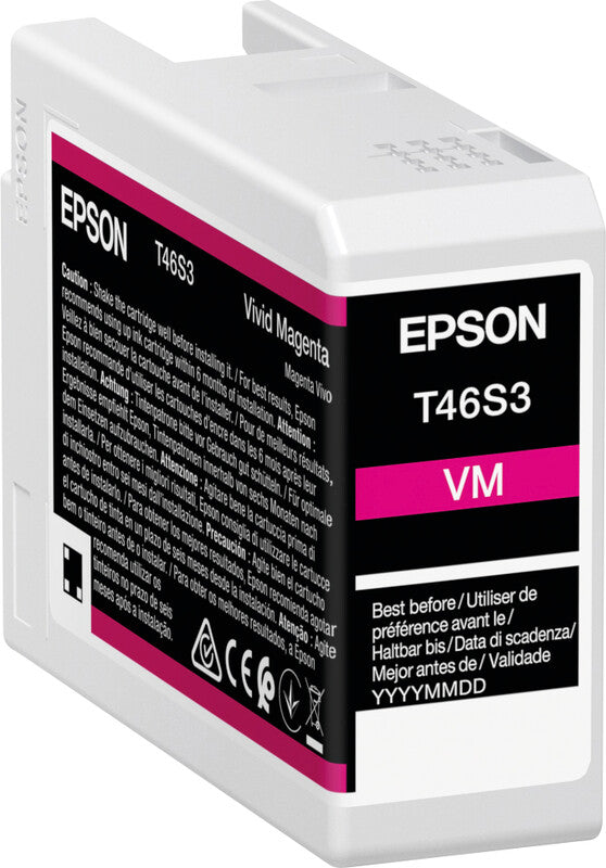 Epson Tintenpatrone T46S3, Magenta, 25 ml