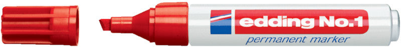 Edding Permanent Marker – rot