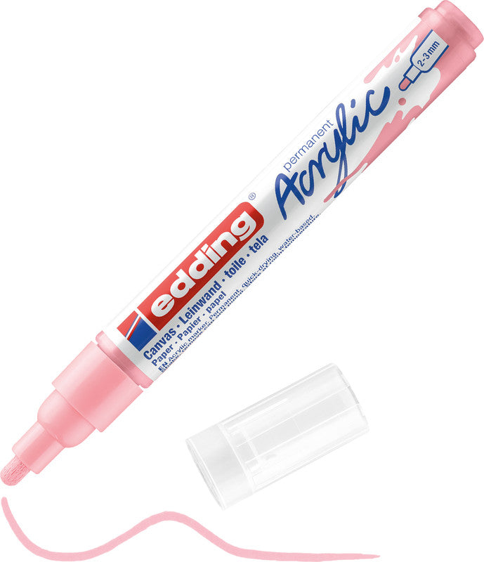 Edding Acrylmarker – sortiert, pastell, 5er Set