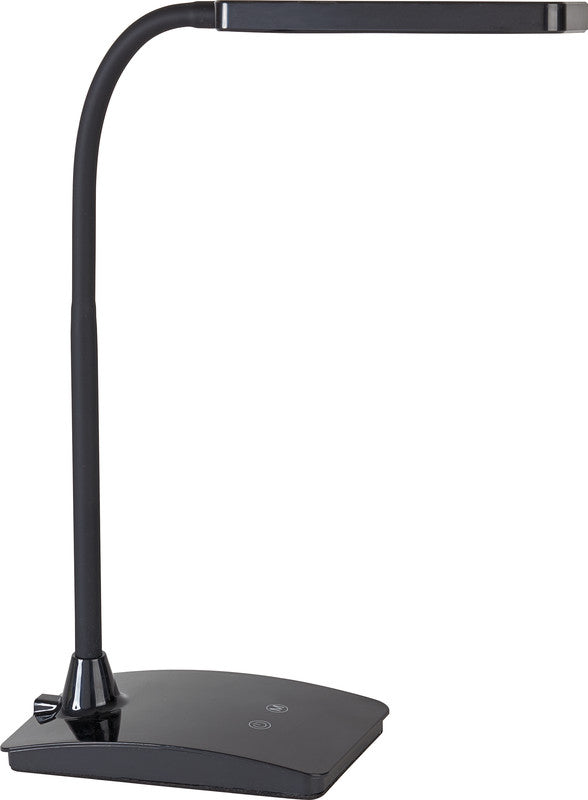 MAUL LED-Tischleuchte Pearly Colour Vario – 3-stufig dimmbar – 3000–6500 K – 616 lm 5 W – Schwarz