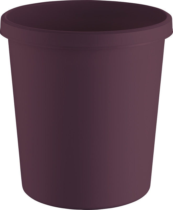 Helit Papierkorb the green german – 18 l – Kunststoff, rot – Ø 310 × H 320 mm