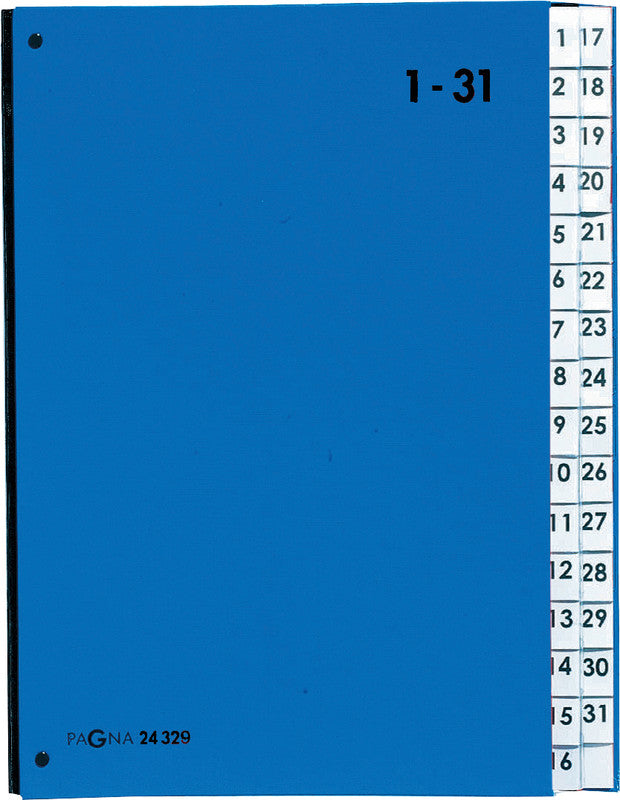 Pagna Sammelmappe für A4, Karton, blau