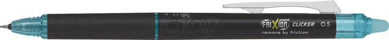Pilot FriXion Point Clicker – Radierbarer Tintenroller, 0,25 mm, Hellblau