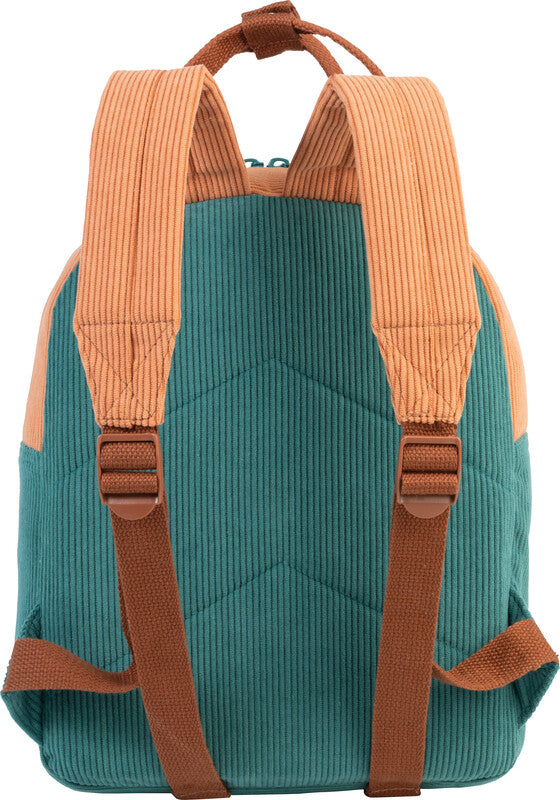 Glühwürmchen Kindergartenrucksack Elena – 7 l, mit Namensschild, Polyester – Gelb/Braun, 240 × 300 × 100 mm