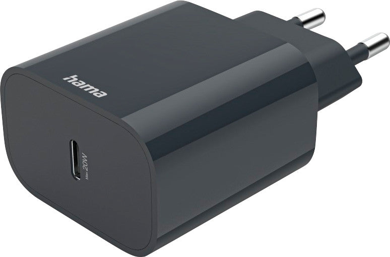 Hama Ladegerät – 20 W, 1× USB-C, Überspannungsschutz