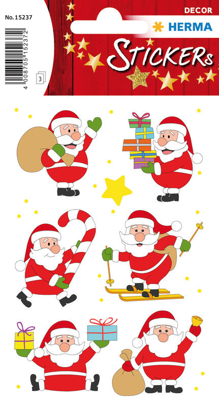 HERMA Geschenketiketten – Freund Nikolaus – 21 Etiketten – permanent, Papier – Bogen 84 × 120 mm