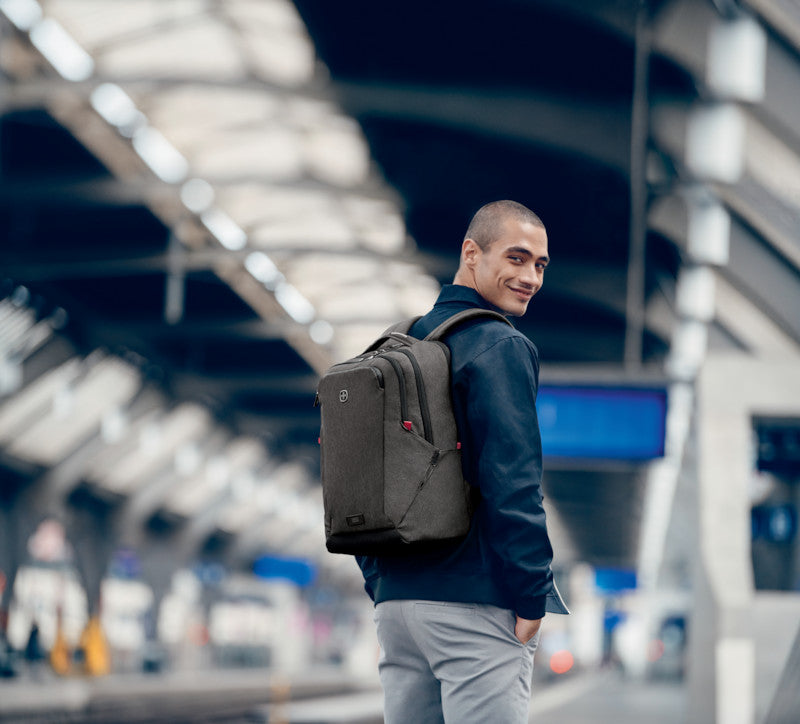 Wenger/SwissGear Wenger MX Professional – Notebook-Rucksack – für 16" Notebook, 21 l, Polyester, Grau