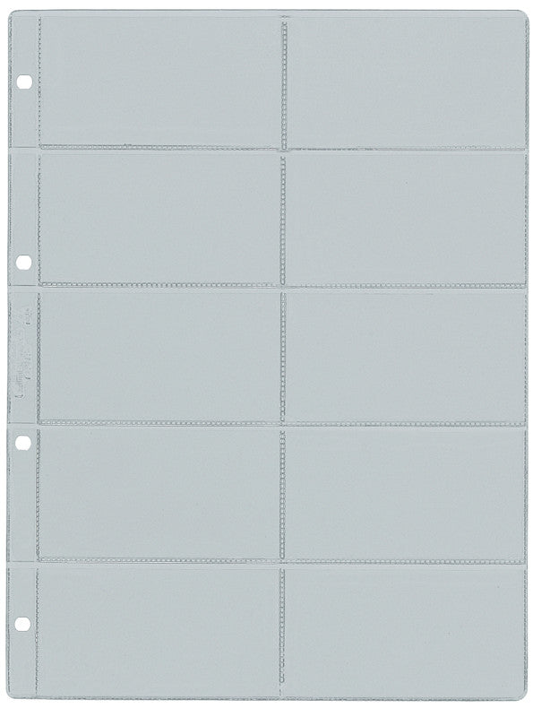 Kolma Sichtmappe A4 – transparent, Kunststoff, 10er-Pack