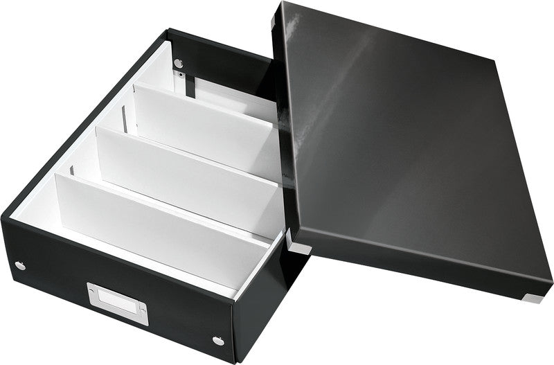Leitz Aufbewahrungsbox – Kunststoff (PP), schwarz