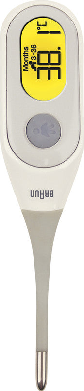 Braun Digitalfieberthermometer – Age Precision, 8 s, BPA-frei, für Axillar, Oral, Rektal