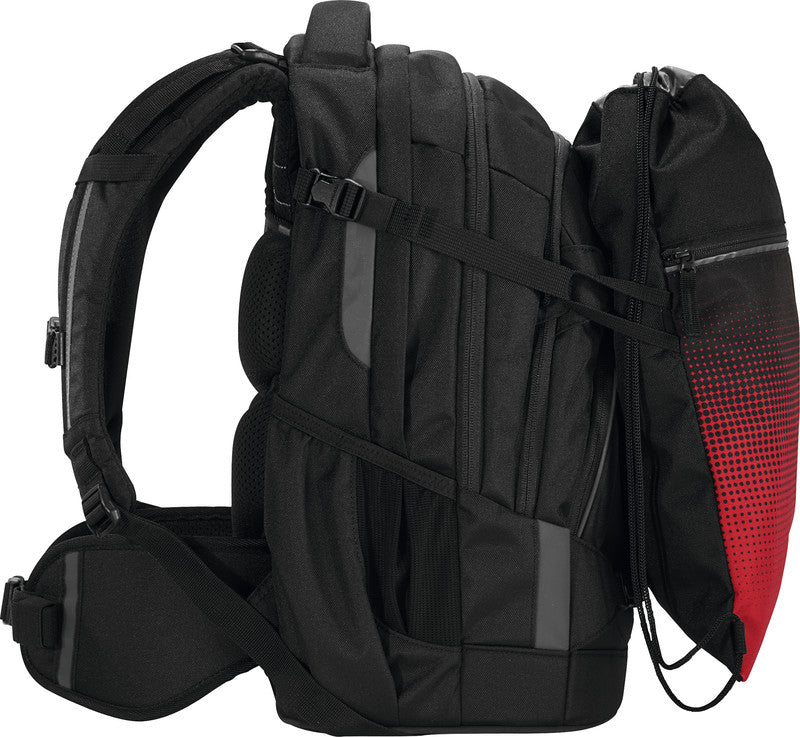 Coocazoo Sportbeutel – 10 l, Motiv Blazing Fire, wasserabweisend, 34 × 43 cm
