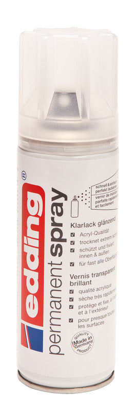 Edding Klarlack – Farbspray – glänzend, 200 ml