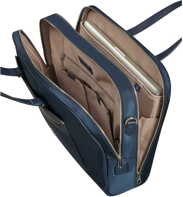 Samsonite Zalia 2.0 Notebook-Tasche – für Notebooks bis 15,6", 14,5 l, Nylon, blau