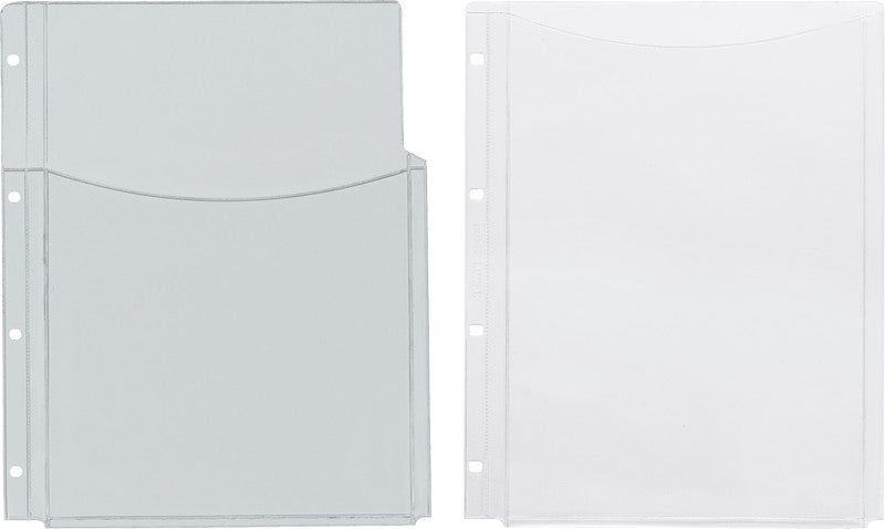 Kolma Sichtmappe A4 – Transparent, Kunststoff, Glänzend, 100 µm, 5er-Pack, 100% Recycelbar