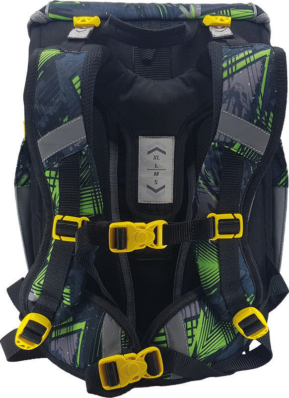 Funki Schulrucksack Cuby-Bag – 5-teilig – Skater – 28,0×39,0×21,0 cm